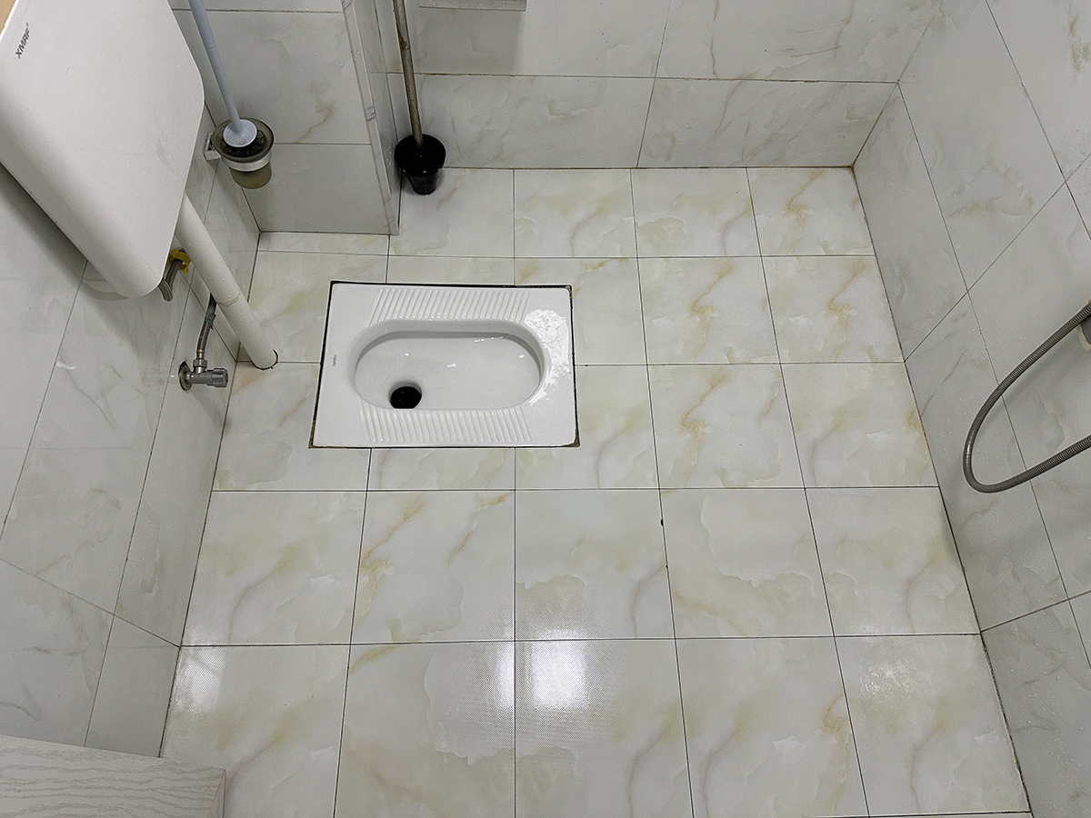 益阳银城大市场家庭防滑垫施工